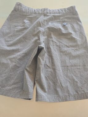 Under Armour Light Gray Flat-Front Men's Shorts